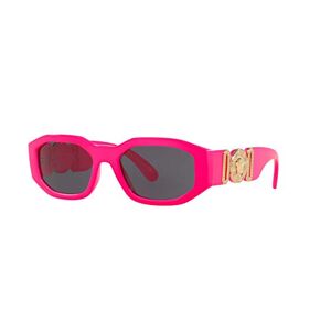 THE CLANS VE 4361 Versace VE4361 531887 Women's Pink Oval Shape Frame Sunglasses