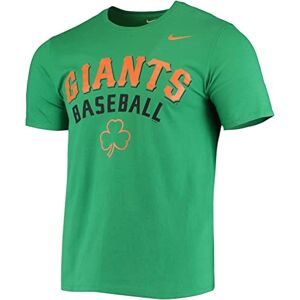 Nike Men's San Francisco Giants Practice T-Shirt – Green (Medium, Green)