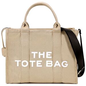 Bolsas de lona para mujer, bolso de mano con cierre, bolsa cruzada de lona para oficina, viajes, escuela