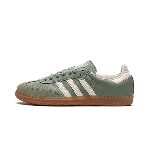 Adidas Samba OG Zapatos para mujer, Verde Seda/Blanco/Goma, 9 US, 26.0 cm
