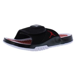 Nike Jordan Hydro XI Retro Pantuflas para hombre, Blanco/Metálico/Oro/Negro, 8 US