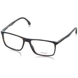 Carrera Marcos rectangulares para gafas graduadas para hombre, Havana, 55mm, 17mm