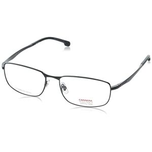 Carrera Marco rectangular para gafas graduadas 8854 para hombre, negro mate, 57 mm, 17 mm, Negro mate, 57mm, 17mm
