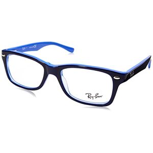 RY1531 Monturas de gafas graduadas. , Ray-Ban, niños unisex, azul/lente demo, 46 mm