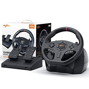 PXN V900 Xbox Steering Wheel 270/900° Sim Racing Wheel with Pedals Paddle Shifter Vibration Feedback Wheel for PC, PS3, PS4, Xbox One, Xbox Series X S, Nintendo Switch, Android TV