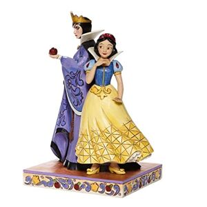 Jim Shore Enesco Disney Traditions by Snow White and The Evil Queen Figura Decorativa (20,3 cm), Multicolor