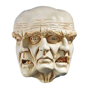 Design Toscano Faces of a Nightmare Escultura gótica de pared, 10 pulgadas, marfil antiguo