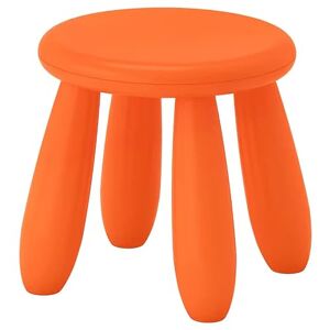 ProudCo. Taburete Banco para Niños Ideal para mesas chiquitas, escritorios, Sala TV Plástico Resistente Diseño Moderno Colores Brillantes (Naranja)