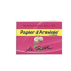 Papier d'Armenie La rosa papeles de combustión 12 hojas por