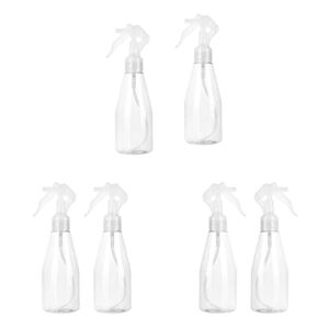 non-brand 6x Botella de Spray Vacía Pulverizador de Niebla Fina Recargable para Limpieza/Plantas/Peluquería, 200ml