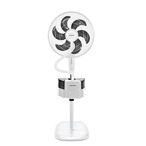 Taurus 𝗧𝗔𝗨𝗥𝗨𝗦 𝗡𝗘́𝗕𝗨𝗟𝗔  Ventilador de Pedestal con Brisa  Humidificador Ultrasónico Frío de 2 Lts  3 Funciones en 1 solo Producto  Oscilación  ECOJET  Ventilador con Niebla, Incluido