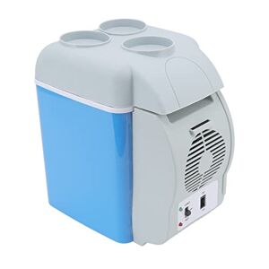Oreq Mini refrigerador, refrigerador Personal del congelador Personal portátil de 12V, bajo Ruido, 7,5 litros de refrigerador termoeléctrico y Nevera Retro, para automóvil, Dormitorio, Oficina