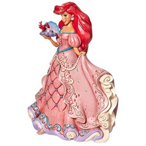 Enesco Jim Shore Disney Traditions The Little Mermaid Enchanted Princess Ariel Deluxe Figura de 15.75 Pulgadas, Multicolor
