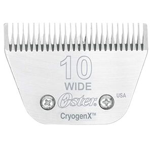 Oster CryogenX Cuchilla desmontable para cortadora de mascotas, Tamaño No. 10 de ancho, 2.4 mm (078919-446-005)