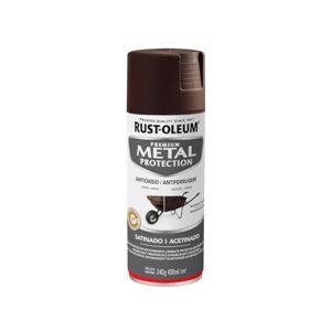 Rust-Oleum Pintura Anticorrosiva Aerosol Marrón Oscuro Satinado 340 g