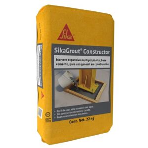 SIKA Grout Constructor, Mortero expansivo multipropósito de consistencias fluida y semi-fluida, para uso general en la construcción, Saco 22kg, 451875