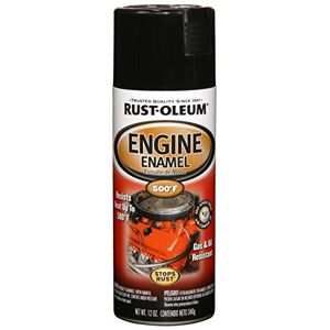 Rust-Oleum 248932 Automotive 12-Ounce 500 Degree Engine Enamel Spray Paint, Gloss Black