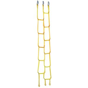 3M DBI-SALA 8516294 Rollgliss Escalera de rescate (8 pies, con escalones rígidos reforzados), color amarillo