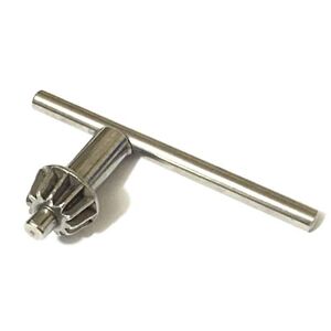 SagaSave Llave de portabrocas de repuesto, llave de taladro de acero, herramienta de sujeción de taladro eléctrico, 0,5 mm-6 mm