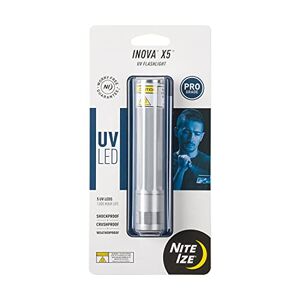 Nite Ize X5CUV-11-R7 INOVA X5 LED, Blacklight Home ID Inspection Scorpion Hunting and More UV Linterna de aluminio
