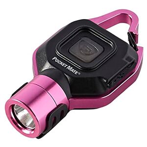 STREAMLIGHT 73303 325-Lumen Pocket Mate Keychain/Clip-on USB Rechargeable Flashlight, Pink