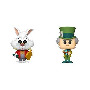 Funko Pop! Disney: Alice in Wonderland 70th White Rabbit with Watch + Pop! Disney: Alice in Wonderland 70th Mad Hatter