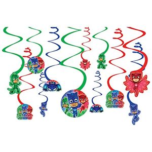 American Greetings PJ Masks Birthday Party Hanging Decoration Swirls