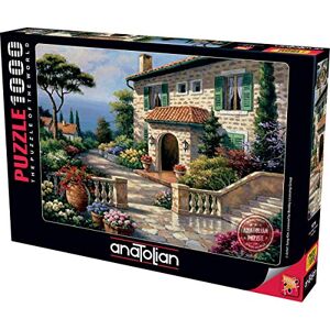 Anatolian Puzzle Villa Delle Fontana, 1000 Piezas, Rompecabezas #1076, Multicolor