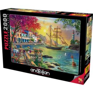 Anatolian Puzzle Hermoso Atardecer en la Ciudad, Rompecabezas de 2000 Piezas, 3955, Multicolor
