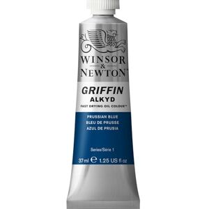 Winsor & Newton W&N Colour TBE Prussian Blue NA Griffin Alkyd Pintura al óleo de secado rápido, tubo de 37 ml (1.2 onzas) Winsor & Newton W&N Colour TBE Prussian Blue NA Griffin Alkyd Pintura al óleo de secado rápido, tubo de 37 ml (1.2 onzas)