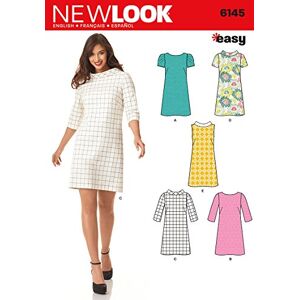 Simplicity 6145 Patrones de Costura para Vestido de Mujer, Talla A (8-10-12-14-16-18) Simplicity 6145 Patrones de Costura para Vestido de Mujer, Talla A (8-10-12-14-16-18)
