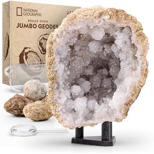 Blue Marble National Geographic Break Open 5 Jumbo Geodes Earth Science Kit with 5 Premium, Extra-Large Geodes with Crystals, Goggles & Display Stands, Science Gifts, Fun Stuff for Kids (Amazon Exclusive) Blue Marble National Geographic Break Open 5 Jumbo Geodes Earth Science Kit with 5 Premium, Extra-Large Geodes with Crystals, Goggles & Display Stands, Science Gifts, Fun Stuff for Kids (Amazon Exclusive)