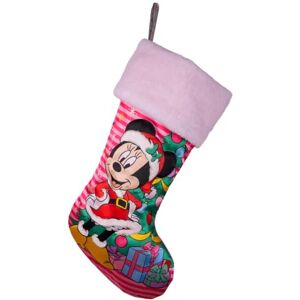 Kurt S. Adler Kurt Adler Minnie Mouse con calcetín de árbol Kurt S. Adler Kurt Adler Minnie Mouse con calcetín de árbol