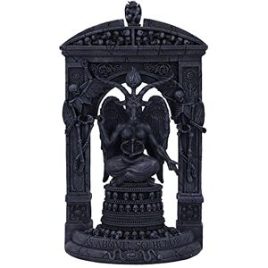 Nemesis Now Adorno de Templo de Baphomet, Gris, 28 cm Nemesis Now Adorno de Templo de Baphomet, Gris, 28 cm
