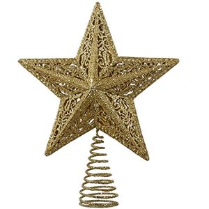 Kurt S. Adler H9126 Leaf Star Treetop, 10-Inch, Gold Kurt S. Adler H9126 Leaf Star Treetop, 10-Inch, Gold