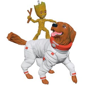 Hallmark Keepsake Adorno navideño de Recuerdo 2025, Marvel Guardians of The Galaxy Groot y Cosmo, Regalos para fanáticos de Marvel Hallmark Keepsake Adorno navideño de Recuerdo 2025, Marvel Guardians of The Galaxy Groot y Cosmo, Regalos para fanáticos de Marvel