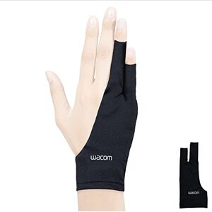 Wacom Guante de Dibujo con Dos Dedos para Dibujar tabletas, 90% Material Reciclado, Respetuoso con el Medio Ambiente, Talla única (1 Unidad), Color Negro Wacom Guante de Dibujo con Dos Dedos para Dibujar tabletas, 90% Material Reciclado, Respetuoso con el Medio Ambiente, Talla única (1 Unidad), Color Negro