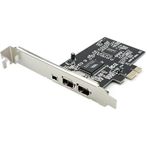 axGear PCIe PCI-E tarjeta de puerto FireWire IEEE 1394 2 + 1 3 trabajar con Windows 7 nuevo axGear PCIe PCI-E tarjeta de puerto FireWire IEEE 1394 2 + 1 3 trabajar con Windows 7 nuevo