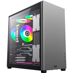 Balam Rush Gabinete Gamer Media Torre Eris Special GM985 / MAX MB ATX / 1xUSB 3.0 + 1x USB TipoC/Laterales Cristal + Frente Solido + Full Color Box/Gris Balam Rush Gabinete Gamer Media Torre Eris Special GM985 / MAX MB ATX / 1xUSB 3.0 + 1x USB TipoC/Laterales Cristal + Frente Solido + Full Color Box/Gris