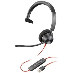 POLY Plantronics Blackwire 3310 Auriculares con Cable de Oreja única (Overol) con micrófono Boom USB-A para conectar a tu PC y/o Mac Funciona con Equipos (Certificado), Zoom y más POLY Plantronics Blackwire 3310 Auriculares con Cable de Oreja única (Overol) con micrófono Boom USB-A para conectar a tu PC y/o Mac Funciona con Equipos (Certificado), Zoom y más