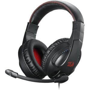 Redragon H211 Cronus Auriculares sobre la Oreja con Cable, Sonido Envolvente estéreo, micrófono con cancelación de Ruido, retroiluminación RGB dinámica, Controladores de 40 mm, para PC/PS5/XBOX/NS Redragon H211 Cronus Auriculares sobre la Oreja con Cable, Sonido Envolvente estéreo, micrófono con cancelación de Ruido, retroiluminación RGB dinámica, Controladores de 40 mm, para PC/PS5/XBOX/NS