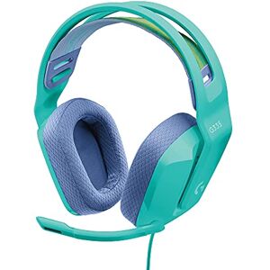 Logitech 335 Audífonos con Cable para Gaming, Micrófono Flip to Mute, Jack de 3.5mm, Almohadillas de Espuma viscoelástica, Compatibles con PC, PlayStation, Xbox Nintendo Switch Menta Logitech 335 Audífonos con Cable para Gaming, Micrófono Flip to Mute, Jack de 3.5mm, Almohadillas de Espuma viscoelástica, Compatibles con PC, PlayStation, Xbox Nintendo Switch Menta