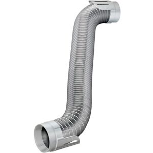 Deflecto Kit de conexión de ventilación para Secadora de fácil conexión, conducto de Aluminio semirrígido Flexible, 4 Pulgadas x 8 pies (HUPK8WA/4) Deflecto Kit de conexión de ventilación para Secadora de fácil conexión, conducto de Aluminio semirrígido Flexible, 4 Pulgadas x 8 pies (HUPK8WA/4)
