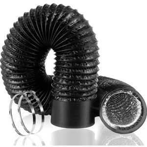 CEJGXOZ Manguera de Ventilación de 6 Pulgadas, 10 Pies, Tubo de Ventilación Flexible de Pvc y Aluminio, Conducto de Escape Portátil con 2 Pinzas de Tubería, Protección Multicapa, para HVAC/Calefacción/Escape CEJGXOZ Manguera de Ventilación de 6 Pulgadas, 10 Pies, Tubo de Ventilación Flexible de Pvc y Aluminio, Conducto de Escape Portátil con 2 Pinzas de Tubería, Protección Multicapa, para HVAC/Calefacción/Escape