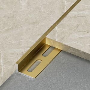 JCVCVV Tira De Borde De Baldosa En Forma De L De Aleación De Aluminio, Tira De Piso, Tira De Transición De Ángulo Recto, Línea Decorativa Para Alfombras, Umbrales, Baldosas De Piso Y Huecos(Brass,0.8cm/0.31i JCVCVV Tira De Borde De Baldosa En Forma De L De Aleación De Aluminio, Tira De Piso, Tira De Transición De Ángulo Recto, Línea Decorativa Para Alfombras, Umbrales, Baldosas De Piso Y Huecos(Brass,0.8cm/0.31i