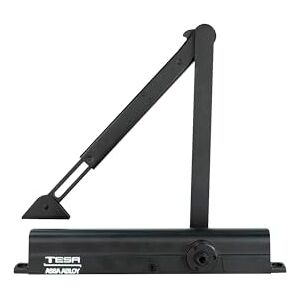 tesa Cierrapuertas 8501 Hold Open Negro Peso Máximo 150kg tesa Cierrapuertas 8501 Hold Open Negro Peso Máximo 150kg