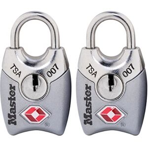 Master Lock 4689T Juego de Candados para Equipaje de 25 mm, 2 Piezas Master Lock 4689T Juego de Candados para Equipaje de 25 mm, 2 Piezas