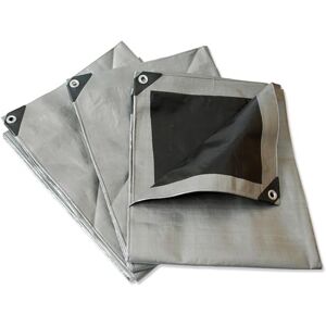 Surtek LR4X5 Lona Reforzada Plateada, 4 X 5 m Surtek LR4X5 Lona Reforzada Plateada, 4 X 5 m