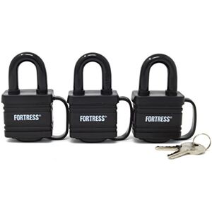 Master Lock 1804TRI Candado laminado cubierto resistente al agua (3 unidades) Master Lock 1804TRI Candado laminado cubierto resistente al agua (3 unidades)