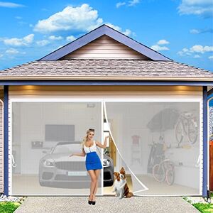 AMZSUMGD Mosquitera Magnética 105 x 235 cm Cierre Magnético de Arriba a Abajo Permite Entrada Aire Fresco con Durable para Puertas Correderas Blanco AMZSUMGD Mosquitera Magnética 105 x 235 cm Cierre Magnético de Arriba a Abajo Permite Entrada Aire Fresco con Durable para Puertas Correderas Blanco